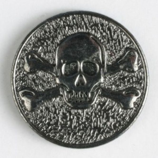 Hovedbilde Sølvknapp, 20mm