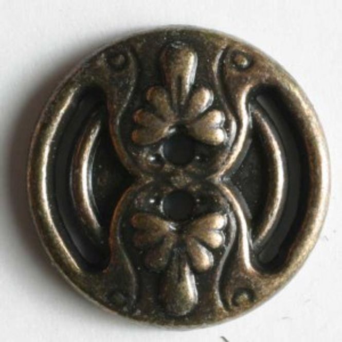 Hovedbilde Metallknapp, 18mm kobber